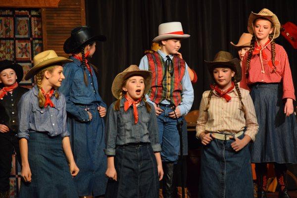 On Stage prepares upper elementary students for choir, praise band, and drama.