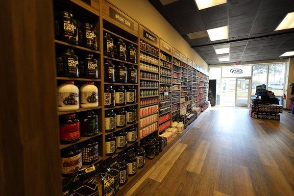 Weight gainers, Pre-workouts, Creatine, BCAAs, EAAs, Performance Carbs, Glutamine, Recovery & Repair. We have it ALL!