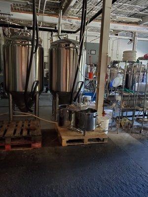 Brewing area.