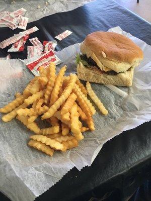 Sourdough Hamburger all the way