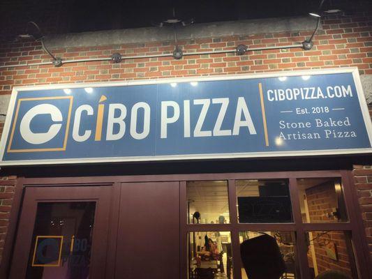 Cibo sign