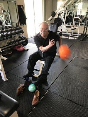 Functional Movement for client with Parkinson's