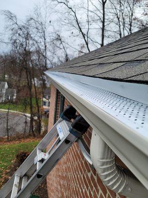 Gutter Guard Installation