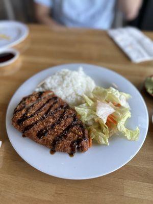 Pork Katsu Plate