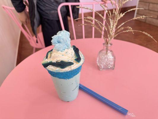 Cotton candy shake