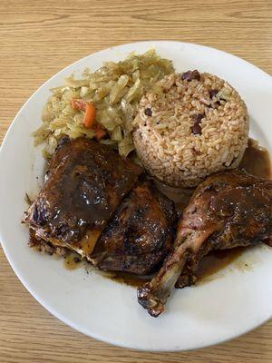 Jerk Chicken Lunch Special $9.99 {it's awesome}