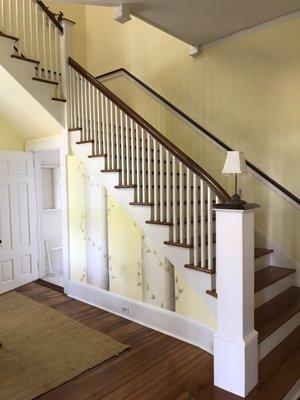 Historic home with beautiful staircase