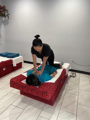 Thai massage