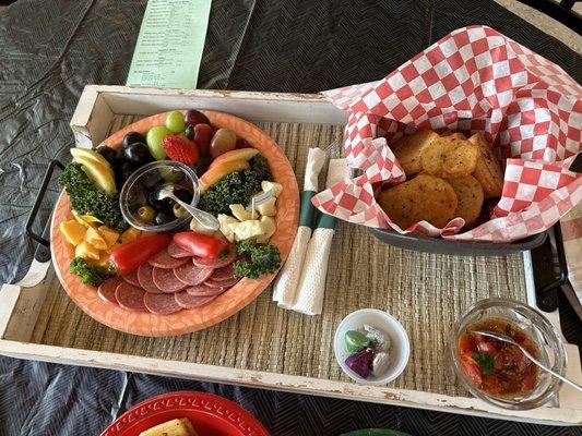 Small charcuterie tray