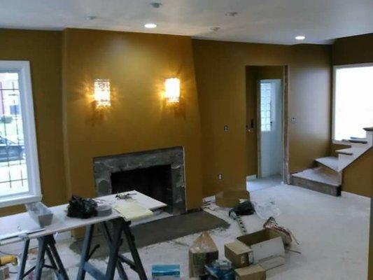 Drywall painting doors trim Etc