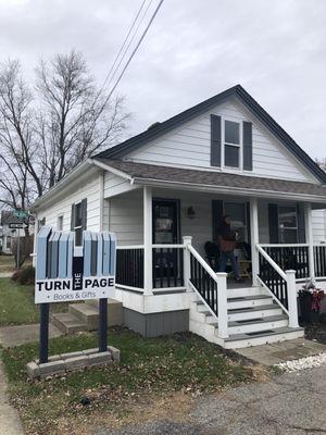 Cute front porch to read a new book on