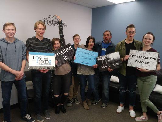 This family rocked the "Trappers lair!"