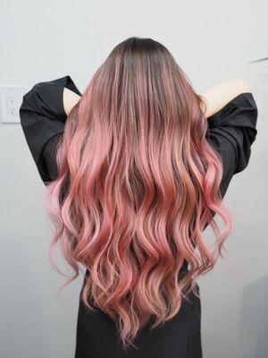 Pink Balayage