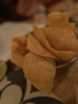 Chips with tajin