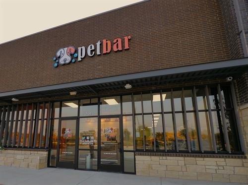 Front of pet bar