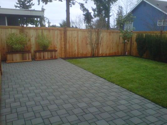 Permeable Paver Patio