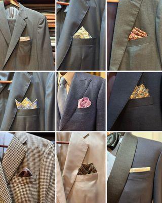 Read our article on our website on how to style your pocket squares!