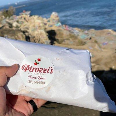 Perfect sandwich for a perfect view