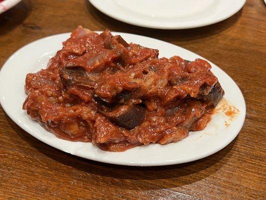 Eggplant Salad with Tomato Sauce