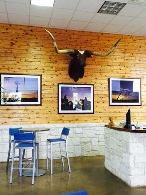 The front entrance...a staple of Texas, The Longhorn