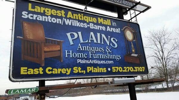 Plains Antiques and Home Furnishings! 
The largest Antique Mall in the Wilkes-Barre, Scranton area!