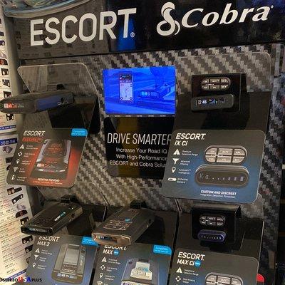 Increase your Road IQ with high performance ESCORT and Cobra Solutions!