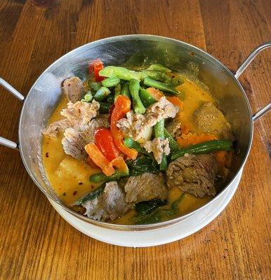 Panang Curry with beef