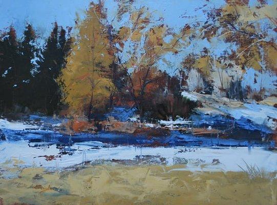 Cliff Austen teaches Landscape painting in oil and paste.