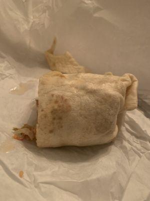 Mini Chicken Ranch Wrap