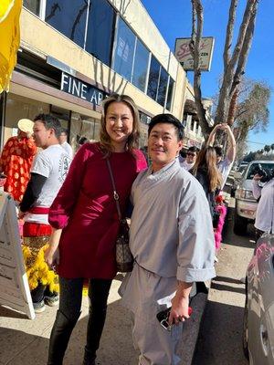 2023 Lunar New Year celebration at temple!