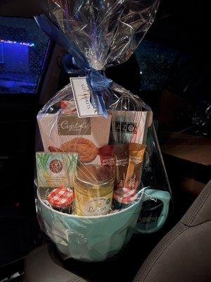 Giant Mug gift basket!