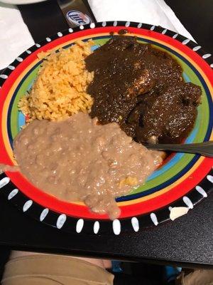 Chicken Mole with Chicken