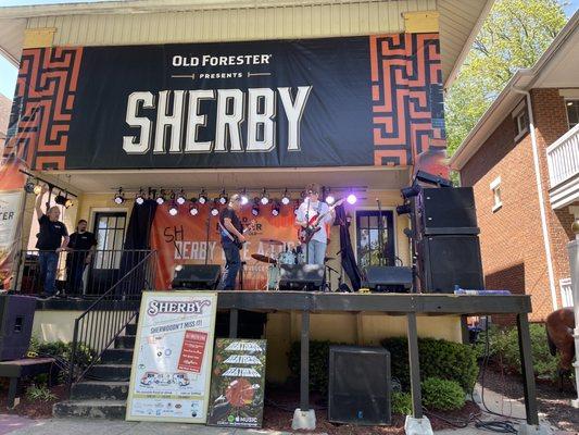 SHERBY stage!