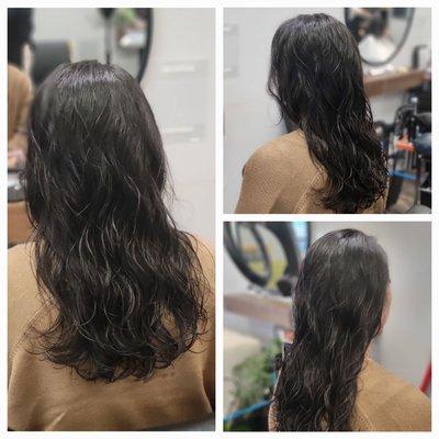 Digital Perm by Hair Designer Charlie