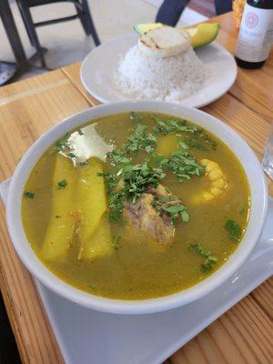 Sancocho de gallina