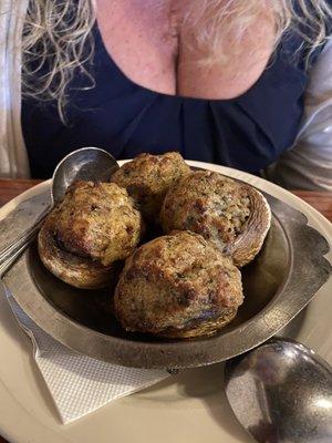 Stuffed mushrooms