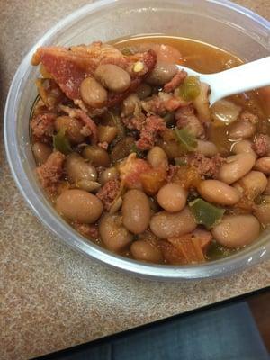 Beans, comes with $5 taco plate