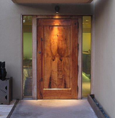 Mesquite door for Miraval Life in Balance Spa