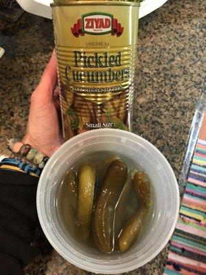 I LOVE Pickled cucumbers!