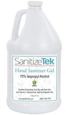 SanitizeTek Isopropyl Alcohol Sanitizer Gel