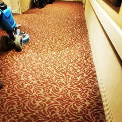 Commercial carpet cleaning