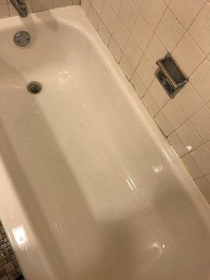 Bathtub after cleaning services from J.A. Reliable Cleaning