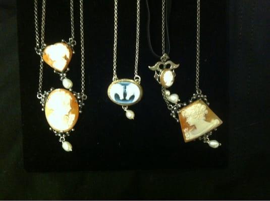 Cute expensive cameo necklaces!