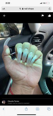 Crooked nails