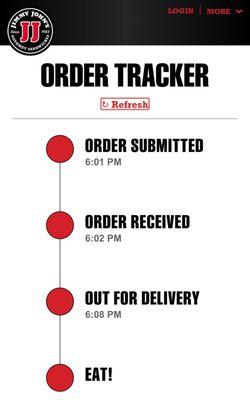 Easy online process, prompt delivery, yummy food...!!!