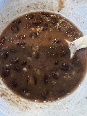 Black bean soup