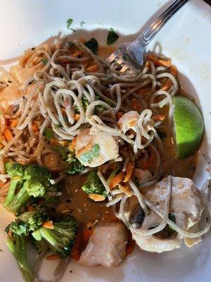 Spicy Peanut Chicken With Soba Noodles