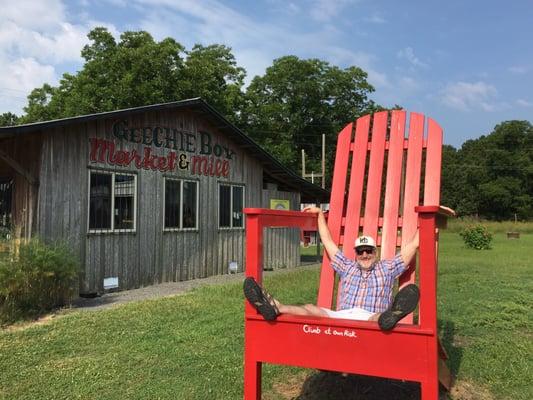 Big Red Chair