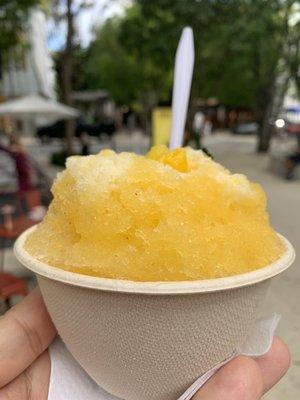 Mango  lassi kakigori