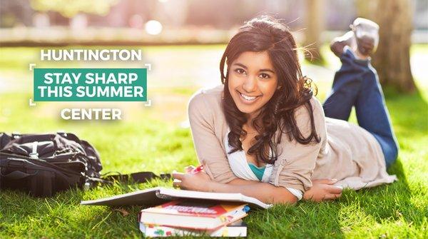 Stay sharp this summer with tutoring from Huntington Learning Center. Call us at 281-298-3400 to learn about our summer programs.